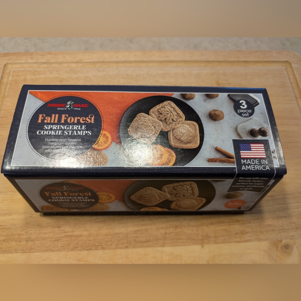 Nordic Ware Fall Forest Springerle Cookie Stamps